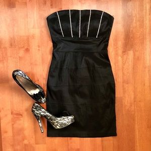! YNES Black Dress